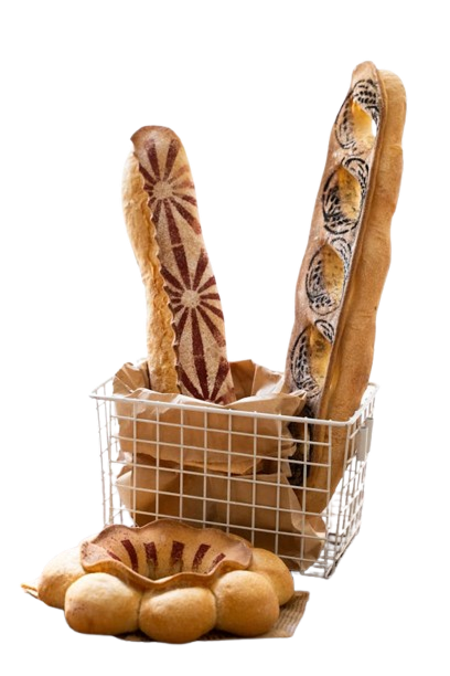 Cestino di pane fresco